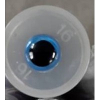 8mm ogen blauw